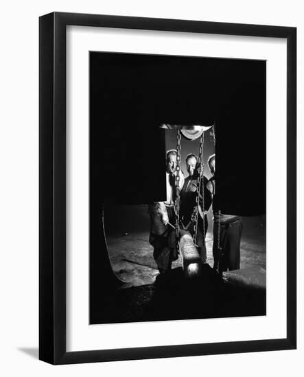 Close-Up of a Forge Being Worked at Edgar Allens Foundry, Sheffield, South Yorkshire, 1962-Michael Walters-Framed Photographic Print