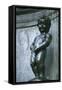 Close-Up of a Fountain, Manneken-Pis Fountain, Brussels, Belgium-null-Framed Stretched Canvas