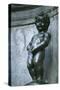 Close-Up of a Fountain, Manneken-Pis Fountain, Brussels, Belgium-null-Stretched Canvas