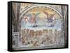 Close-Up of a Fresco in a Cathedral-null-Framed Stretched Canvas