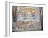 Close-Up of a Fresco in a Cathedral-null-Framed Giclee Print