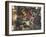 Close-Up of a Fresco, Market at Tenochtitlan, National Palace, Mexico City, Mexico-null-Framed Giclee Print