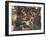 Close-Up of a Fresco, Market at Tenochtitlan, National Palace, Mexico City, Mexico-null-Framed Giclee Print