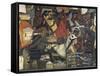 Close-Up of a Fresco, Market at Tenochtitlan, National Palace, Mexico City, Mexico-null-Framed Stretched Canvas