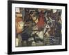 Close-Up of a Fresco, Market at Tenochtitlan, National Palace, Mexico City, Mexico-null-Framed Giclee Print