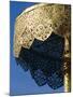 Close-up of a Gilded Metalwork Umbrella, Doi Suthep Temple, Chiang Mai, Thailand-Ken Gillham-Mounted Photographic Print