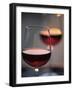 Close up of a Glass of Red Wine-Joerg Lehmann-Framed Photographic Print