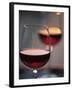 Close up of a Glass of Red Wine-Joerg Lehmann-Framed Photographic Print