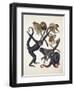 Close-Up of a Group of Primates-null-Framed Giclee Print