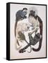 Close-Up of a Group of Primates-null-Framed Stretched Canvas