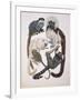 Close-Up of a Group of Primates-null-Framed Giclee Print