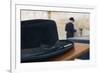 Close-Up of a Hasidic Jew's Hat at the Western Wall-Jon Hicks-Framed Photographic Print