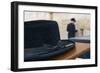 Close-Up of a Hasidic Jew's Hat at the Western Wall-Jon Hicks-Framed Photographic Print