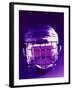 Close-up of a Hockey Helmet-null-Framed Photographic Print