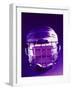 Close-up of a Hockey Helmet-null-Framed Photographic Print