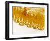 Close-Up of a Honeycomb-Dieter Heinemann-Framed Photographic Print