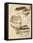 Close-Up of a Japanese Painting-null-Framed Stretched Canvas