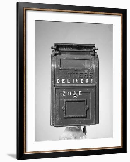 Close up of A Mail Box-null-Framed Photographic Print