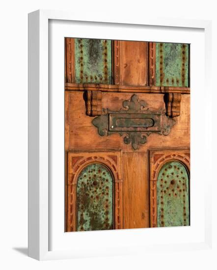 Close-up of a Mail Slot on a Door-null-Framed Photographic Print