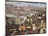 Close-Up of a Mural, the Great City of Tenochtitlan, Mexico City, Mexico-null-Mounted Giclee Print