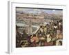 Close-Up of a Mural, the Great City of Tenochtitlan, Mexico City, Mexico-null-Framed Giclee Print