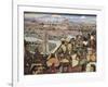 Close-Up of a Mural, the Great City of Tenochtitlan, Mexico City, Mexico-null-Framed Giclee Print