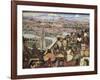 Close-Up of a Mural, the Great City of Tenochtitlan, Mexico City, Mexico-null-Framed Giclee Print