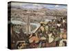Close-Up of a Mural, the Great City of Tenochtitlan, Mexico City, Mexico-null-Stretched Canvas