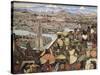 Close-Up of a Mural, the Great City of Tenochtitlan, Mexico City, Mexico-null-Stretched Canvas