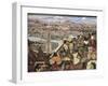 Close-Up of a Mural, the Great City of Tenochtitlan, Mexico City, Mexico-null-Framed Giclee Print