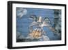 Close-Up of a Painting, Ethnographic Open-Air Museum, Riga, Latvia-null-Framed Giclee Print