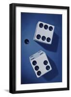 Close-up of a Pair of Dice-null-Framed Giclee Print