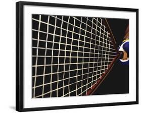 Close-up of a Person Holding a Tennis Racket-null-Framed Photographic Print