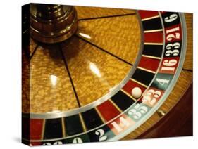 Close-up of a Roulette Wheel-Barry Winiker-Stretched Canvas