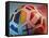 Close-up of a Soccer Ball-null-Framed Stretched Canvas