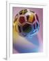 Close-up of a Soccer Ball-null-Framed Photographic Print