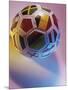 Close-up of a Soccer Ball-null-Mounted Photographic Print