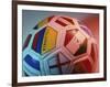 Close-up of a Soccer Ball-null-Framed Photographic Print