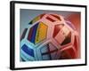 Close-up of a Soccer Ball-null-Framed Photographic Print