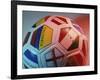 Close-up of a Soccer Ball-null-Framed Photographic Print