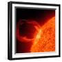 Close-up of a Solar Eruptive Prominence-Stocktrek Images-Framed Photographic Print
