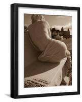 Close-Up of a Statue, Hotel Casino Carrasco, Carrasco, Montevideo, Uruguay-null-Framed Photographic Print