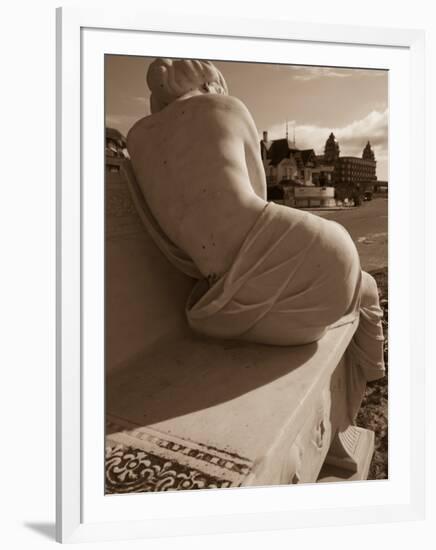 Close-Up of a Statue, Hotel Casino Carrasco, Carrasco, Montevideo, Uruguay-null-Framed Photographic Print