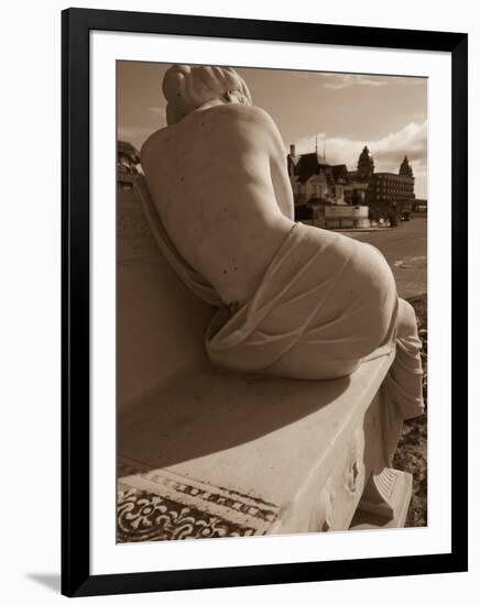 Close-Up of a Statue, Hotel Casino Carrasco, Carrasco, Montevideo, Uruguay-null-Framed Photographic Print