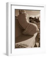 Close-Up of a Statue, Hotel Casino Carrasco, Carrasco, Montevideo, Uruguay-null-Framed Photographic Print