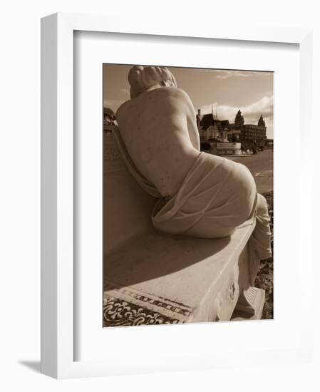 Close-Up of a Statue, Hotel Casino Carrasco, Carrasco, Montevideo, Uruguay-null-Framed Photographic Print