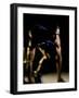 Close-up of a Track Runner in the Starting Position-null-Framed Photographic Print