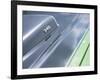 Close-up of a Vent on Muscle Car-null-Framed Photographic Print