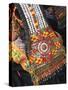 Close-up of a Woman's Headdress, Kalash Ku'Pa, Joshi (Spring Festival), Bumburet Valley, Pakistan-Upperhall Ltd-Stretched Canvas