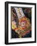 Close-up of a Woman's Headdress, Kalash Ku'Pa, Joshi (Spring Festival), Bumburet Valley, Pakistan-Upperhall Ltd-Framed Photographic Print